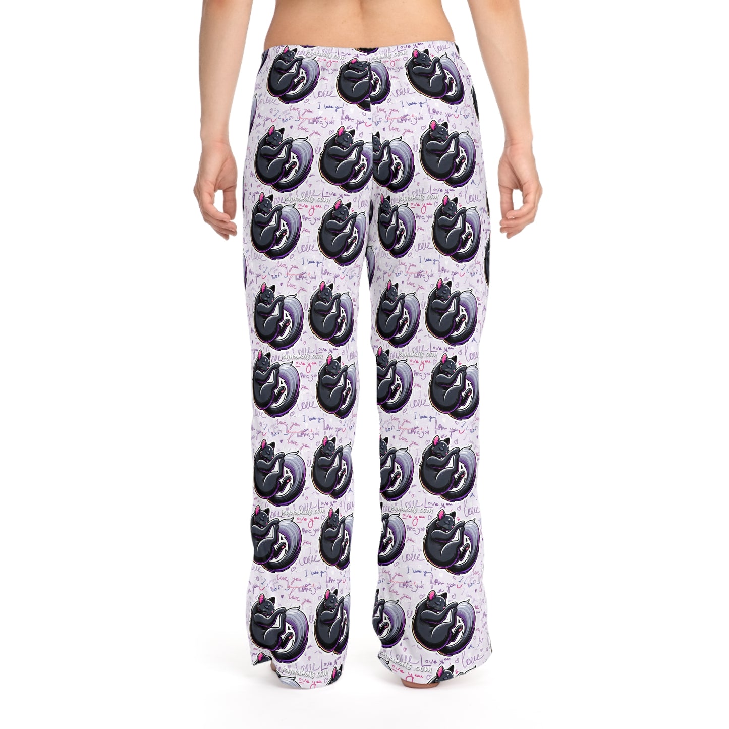 ''Cat Nap'' Kitty Getting Her Beauty Sleep Women's Pajama Pants