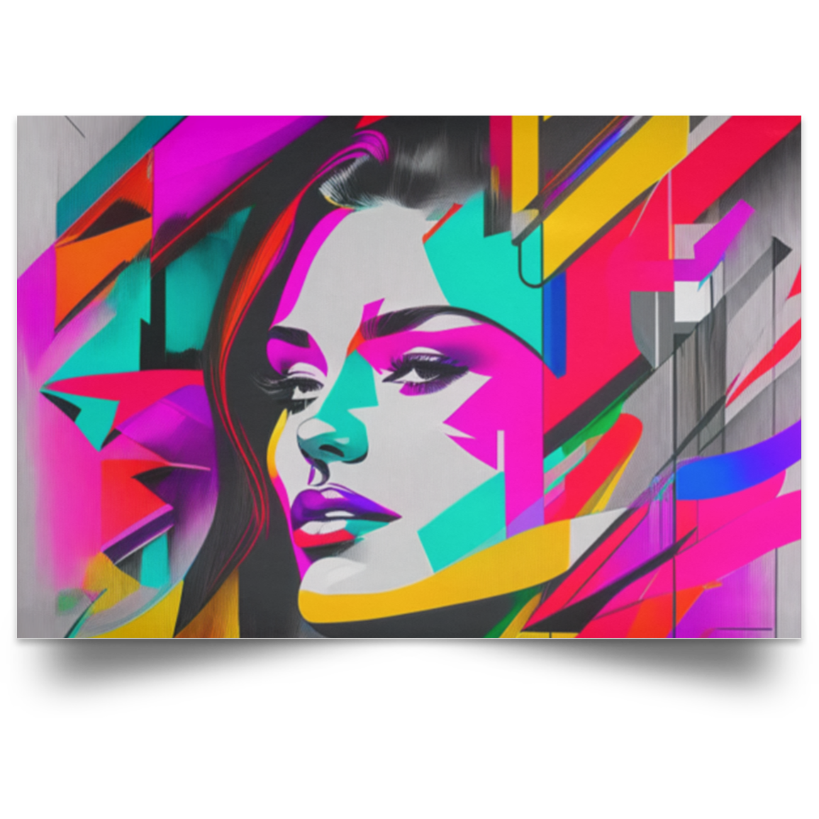 Póster de paisaje satinado «Vanity»