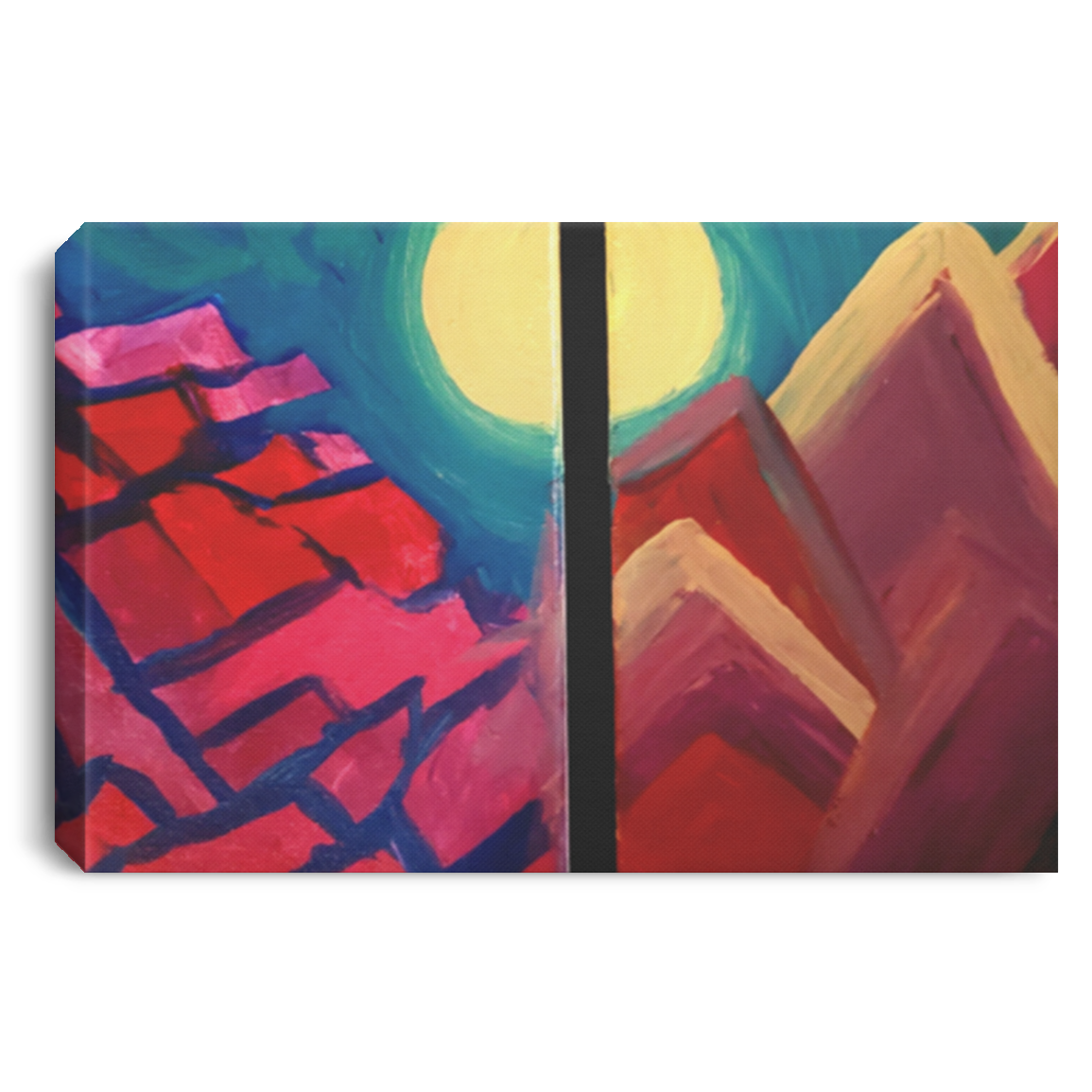 Impresión "Montañas Hermanas"