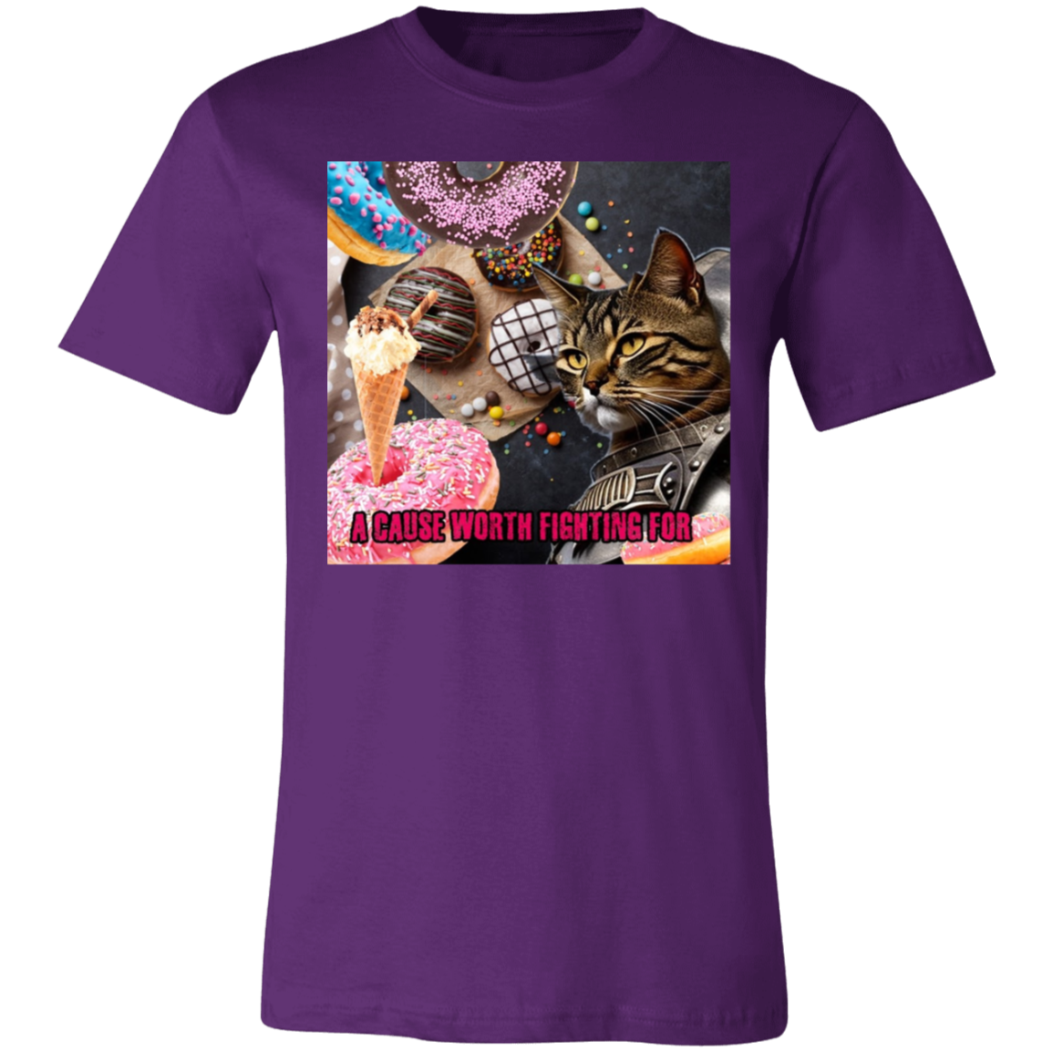 Camiseta unisex de manga corta "Causa digna"