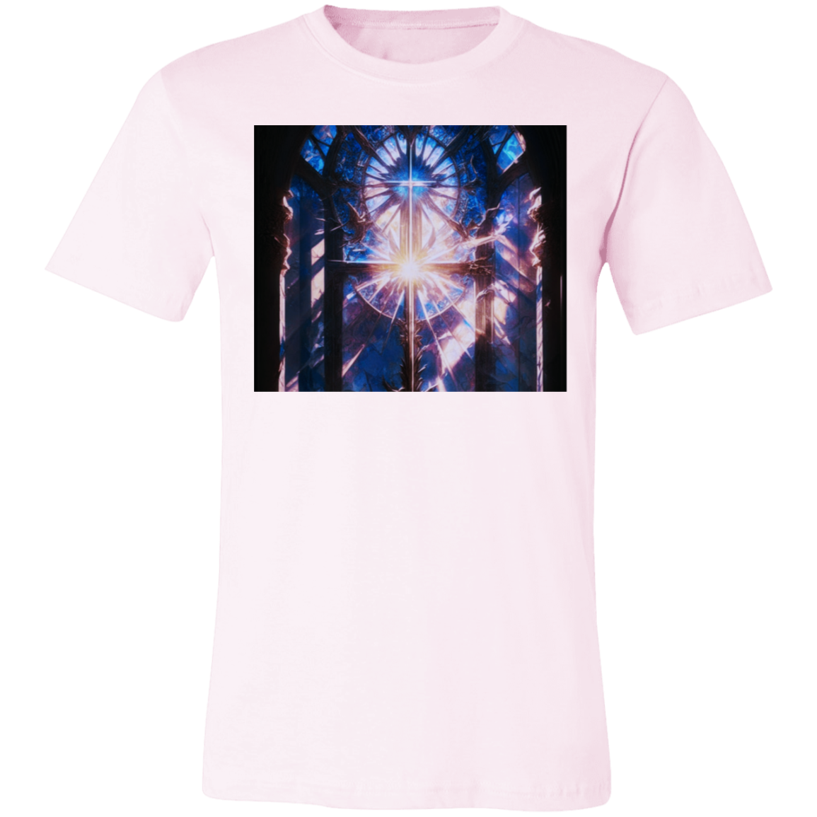 Camiseta unisex de manga corta "Luz Sagrada"