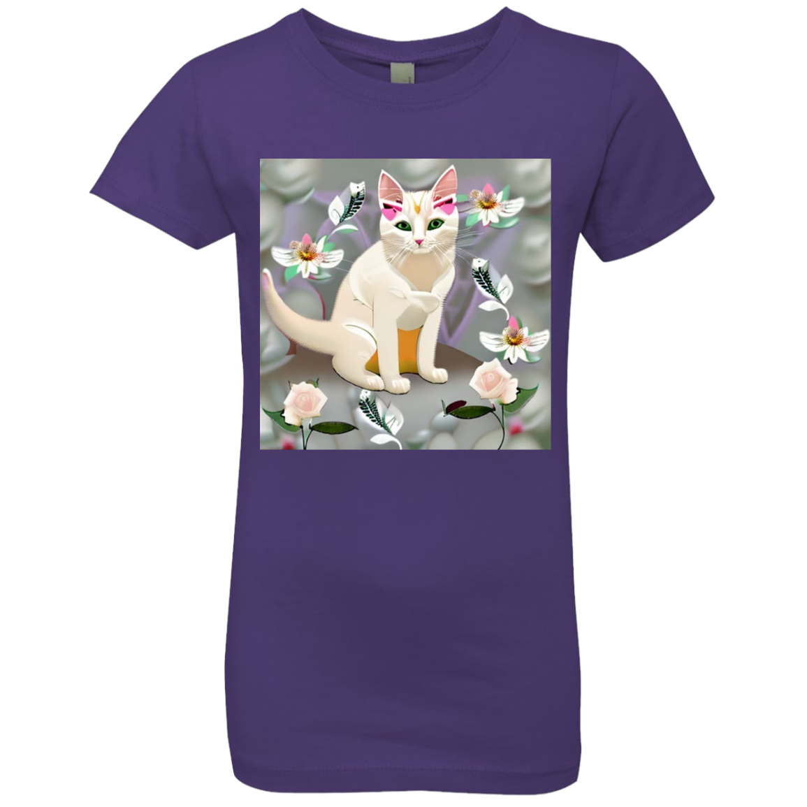Camiseta de princesa para niña 'Pretty Kat'