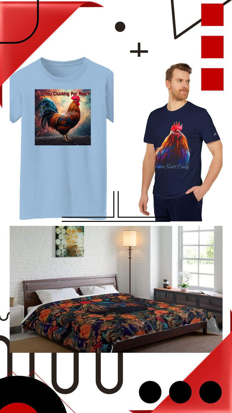 Cluckers; Chickens And Roosters