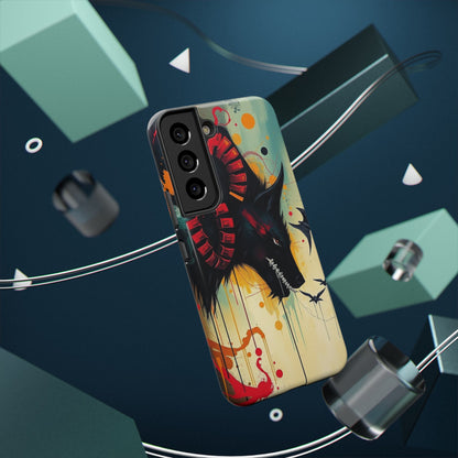 " I Told My Demons About You" Art Print Cell Phone Case, Impact-Resistant Cases