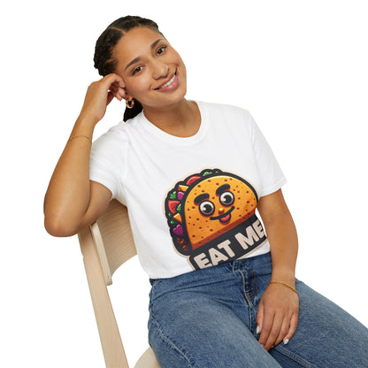 Funny Taco "Eat Me"  Unisex Softstyle T-Shirt