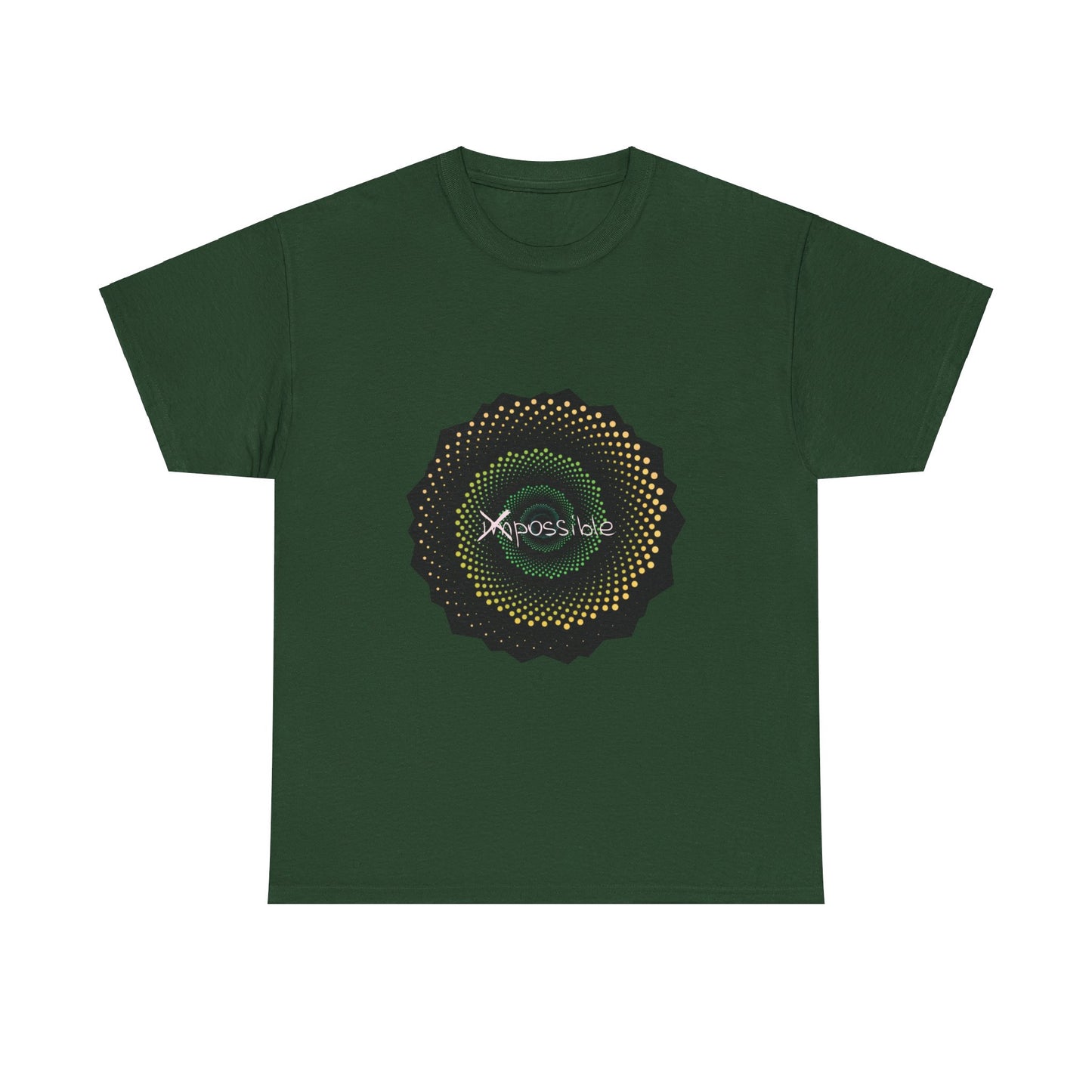 Camiseta unisex de algodón grueso "Green Possible" 