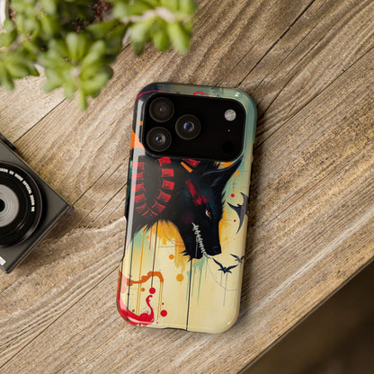 " I Told My Demons About You" Art Print Cell Phone Case, Impact-Resistant Cases