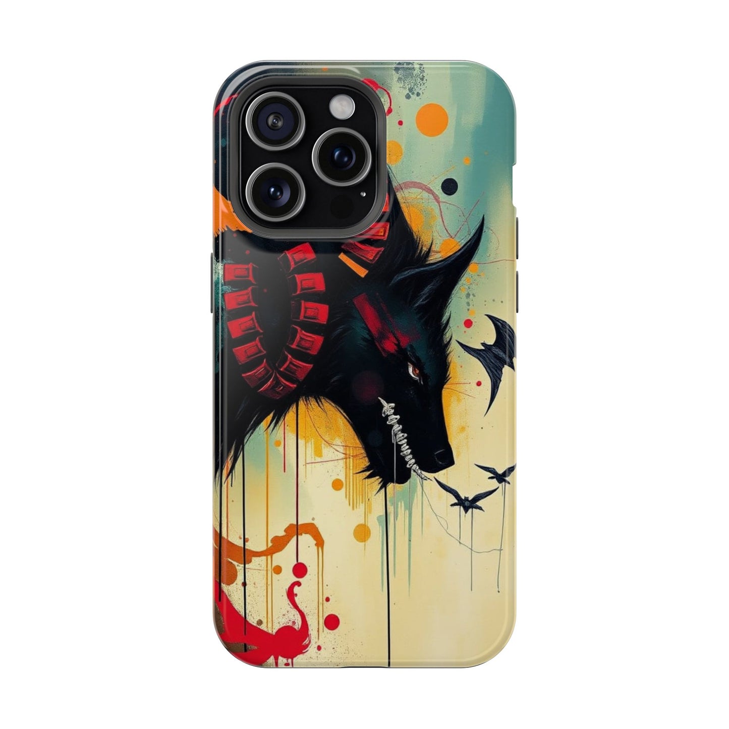 " I Told My Demons About You" Art Print Cell Phone Case, Impact-Resistant Cases
