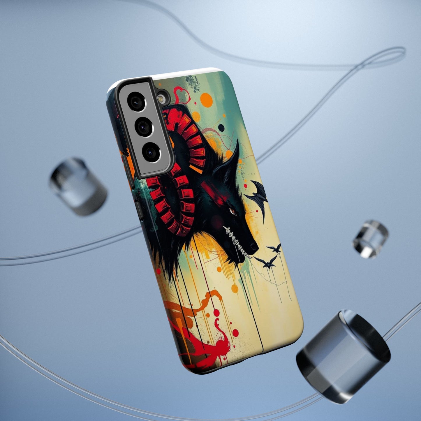 " I Told My Demons About You" Art Print Cell Phone Case, Impact-Resistant Cases