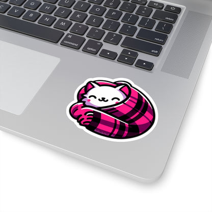 Pegatinas troqueladas "Gatito mimoso" 