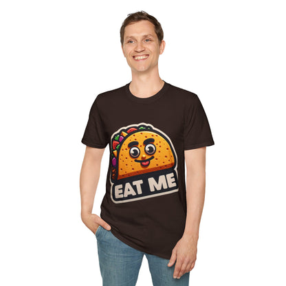 Funny Taco "Eat Me"  Unisex Softstyle T-Shirt