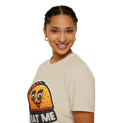 Funny Taco "Eat Me"  Unisex Softstyle T-Shirt