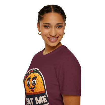 Funny Taco "Eat Me"  Unisex Softstyle T-Shirt