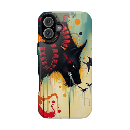 " I Told My Demons About You" Art Print Cell Phone Case, Impact-Resistant Cases