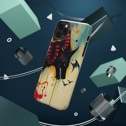 " I Told My Demons About You" Art Print Cell Phone Case, Impact-Resistant Cases