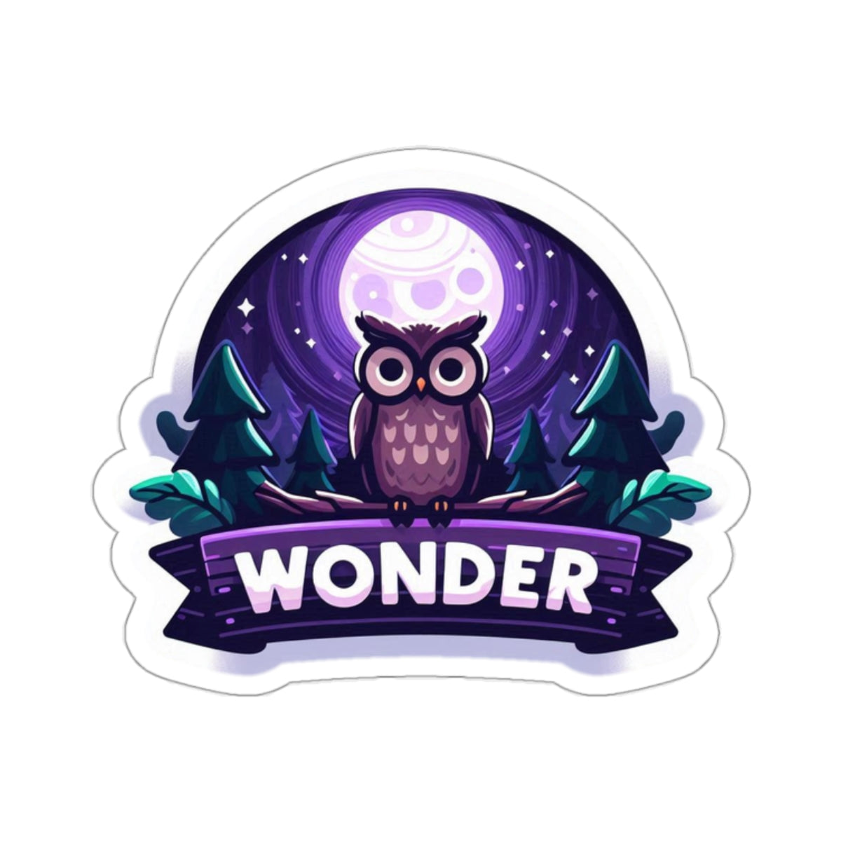 Wonder Kiss-Cut Stickers