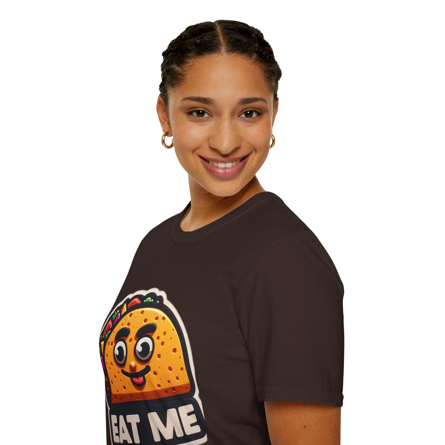 Funny Taco "Eat Me"  Unisex Softstyle T-Shirt