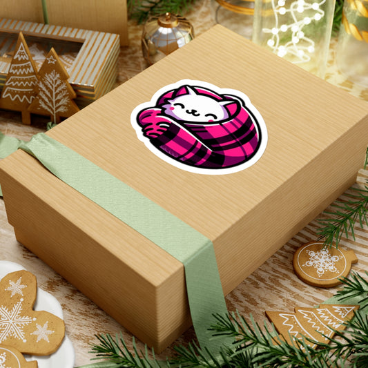 "Cuddly Kitten" Kiss-Cut Stickers