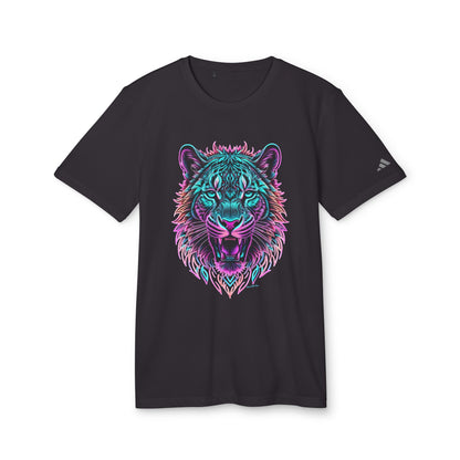 Camiseta deportiva unisex adidas "Jenna Kats' Arted On An Adidas Shirt #11 The Neon Tiger" 