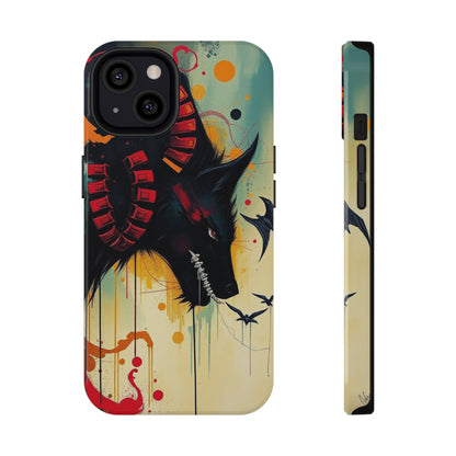 " I Told My Demons About You" Art Print Cell Phone Case, Impact-Resistant Cases
