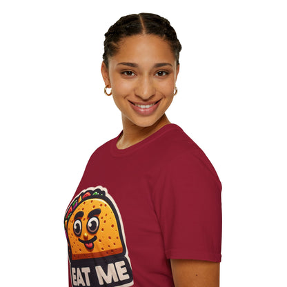 Funny Taco "Eat Me"  Unisex Softstyle T-Shirt