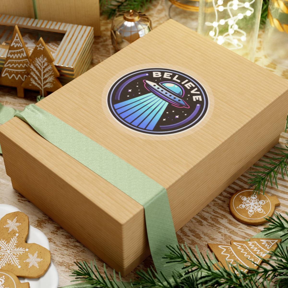 Pegatinas troqueladas Believe 