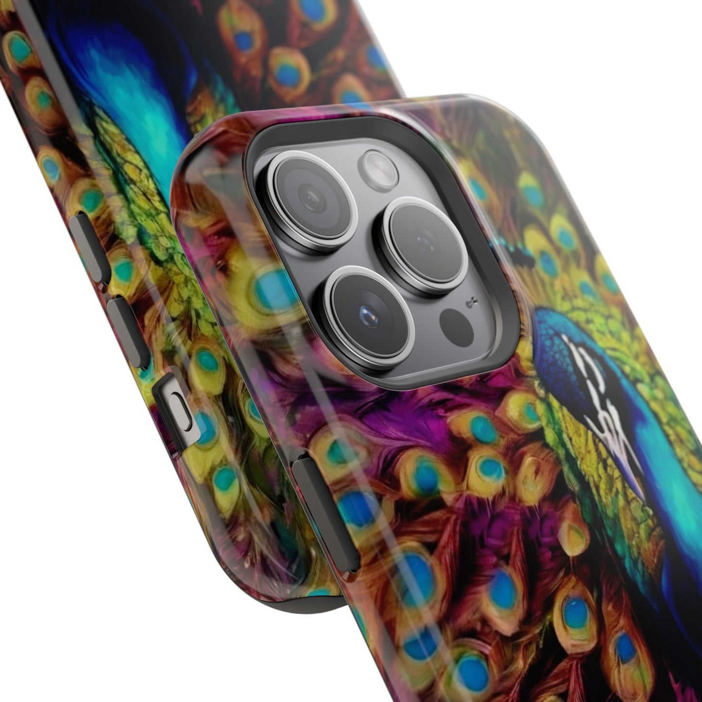 ''Peacock'' Impact-Resistant Cases