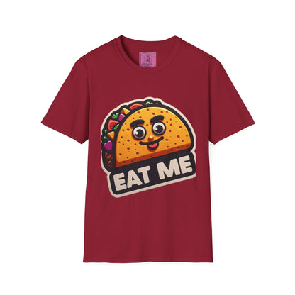 Funny Taco "Eat Me"  Unisex Softstyle T-Shirt