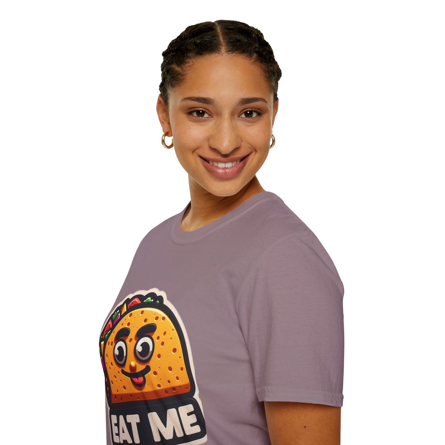 Funny Taco "Eat Me"  Unisex Softstyle T-Shirt