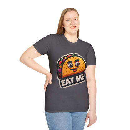 Funny Taco "Eat Me"  Unisex Softstyle T-Shirt