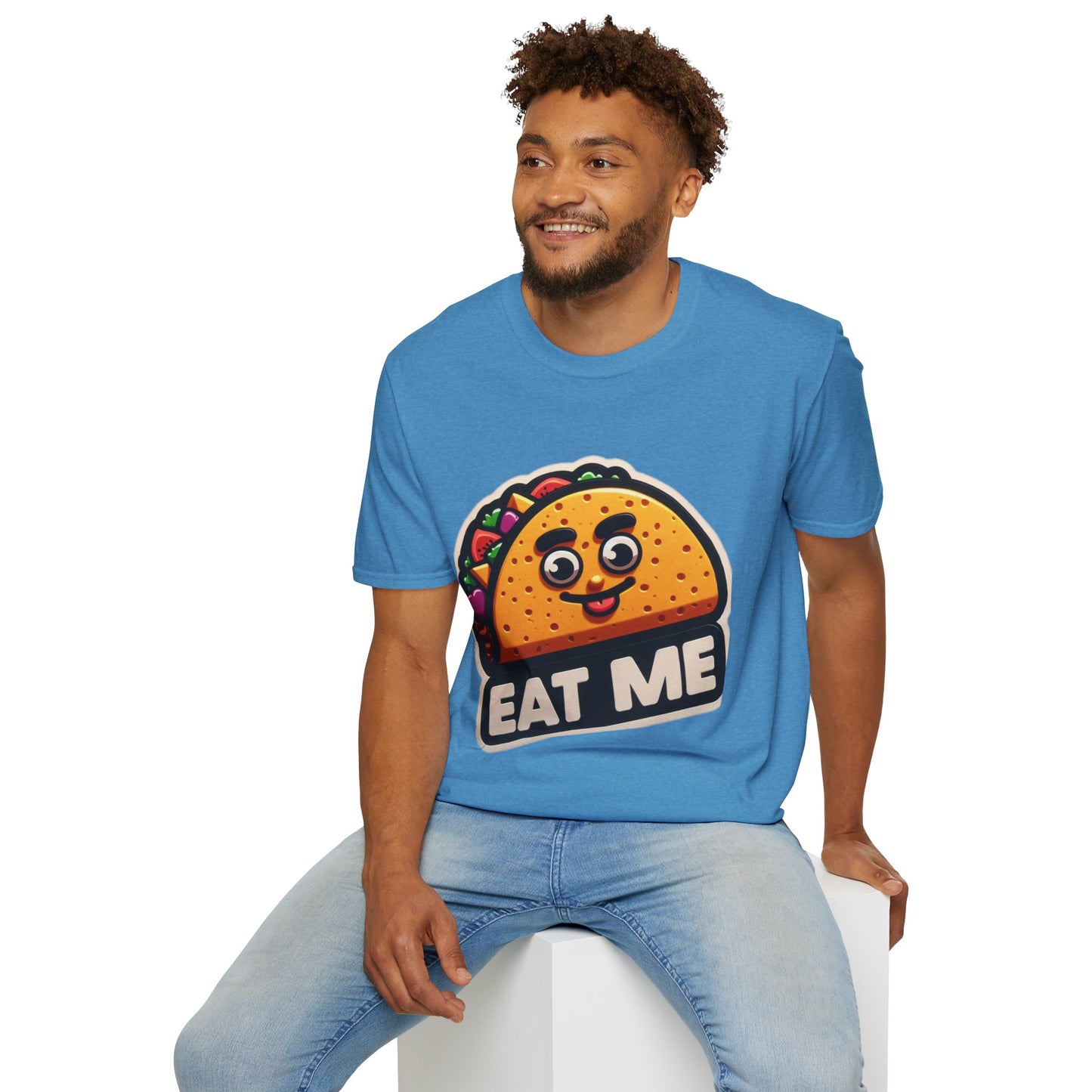 Funny Taco "Eat Me"  Unisex Softstyle T-Shirt