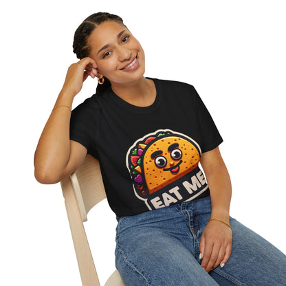 Funny Taco "Eat Me"  Unisex Softstyle T-Shirt