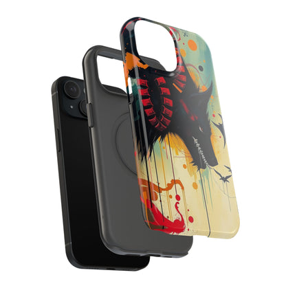 " I Told My Demons About You" Art Print Cell Phone Case, Impact-Resistant Cases