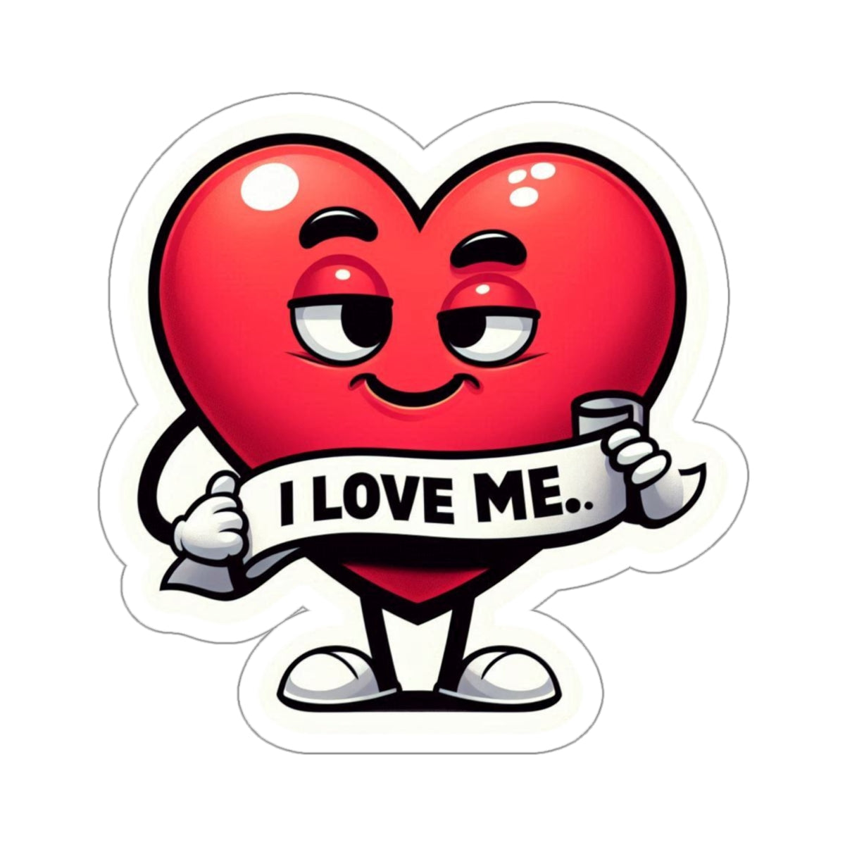 ''I Love Me'' Kiss-Cut Stickers