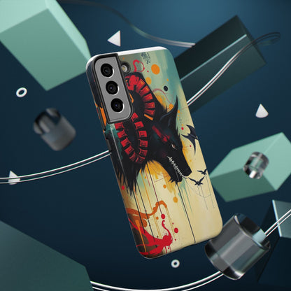 " I Told My Demons About You" Art Print Cell Phone Case, Impact-Resistant Cases