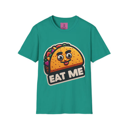 Funny Taco "Eat Me"  Unisex Softstyle T-Shirt