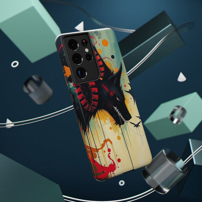 " I Told My Demons About You" Art Print Cell Phone Case, Impact-Resistant Cases