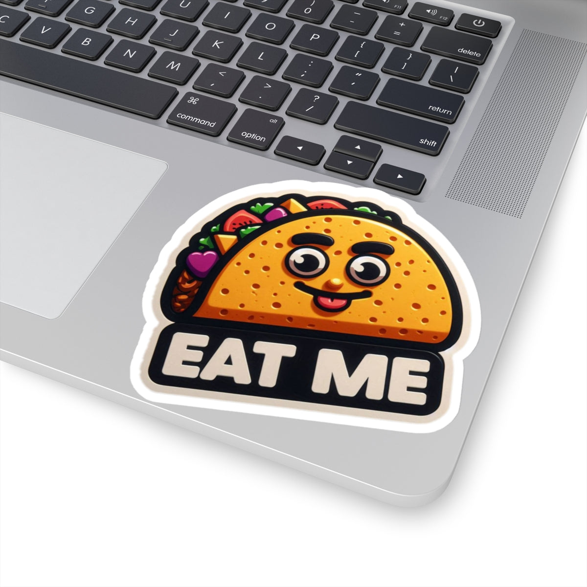 Pegatinas troqueladas divertidas de tacos 