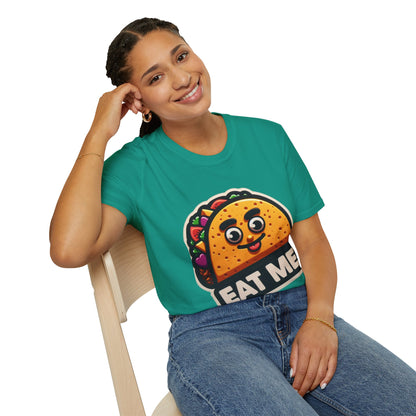 Funny Taco "Eat Me"  Unisex Softstyle T-Shirt