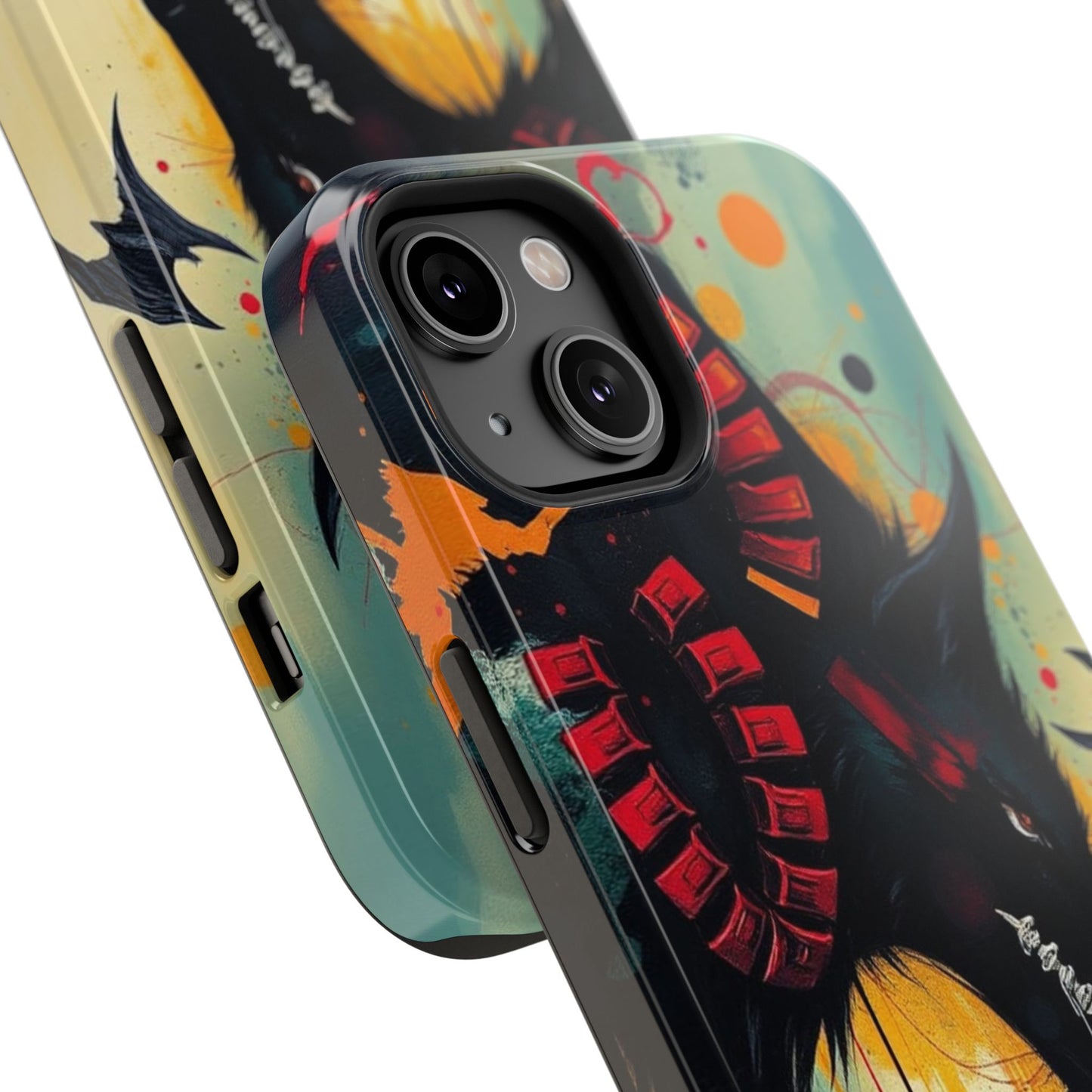 " I Told My Demons About You" Art Print Cell Phone Case, Impact-Resistant Cases