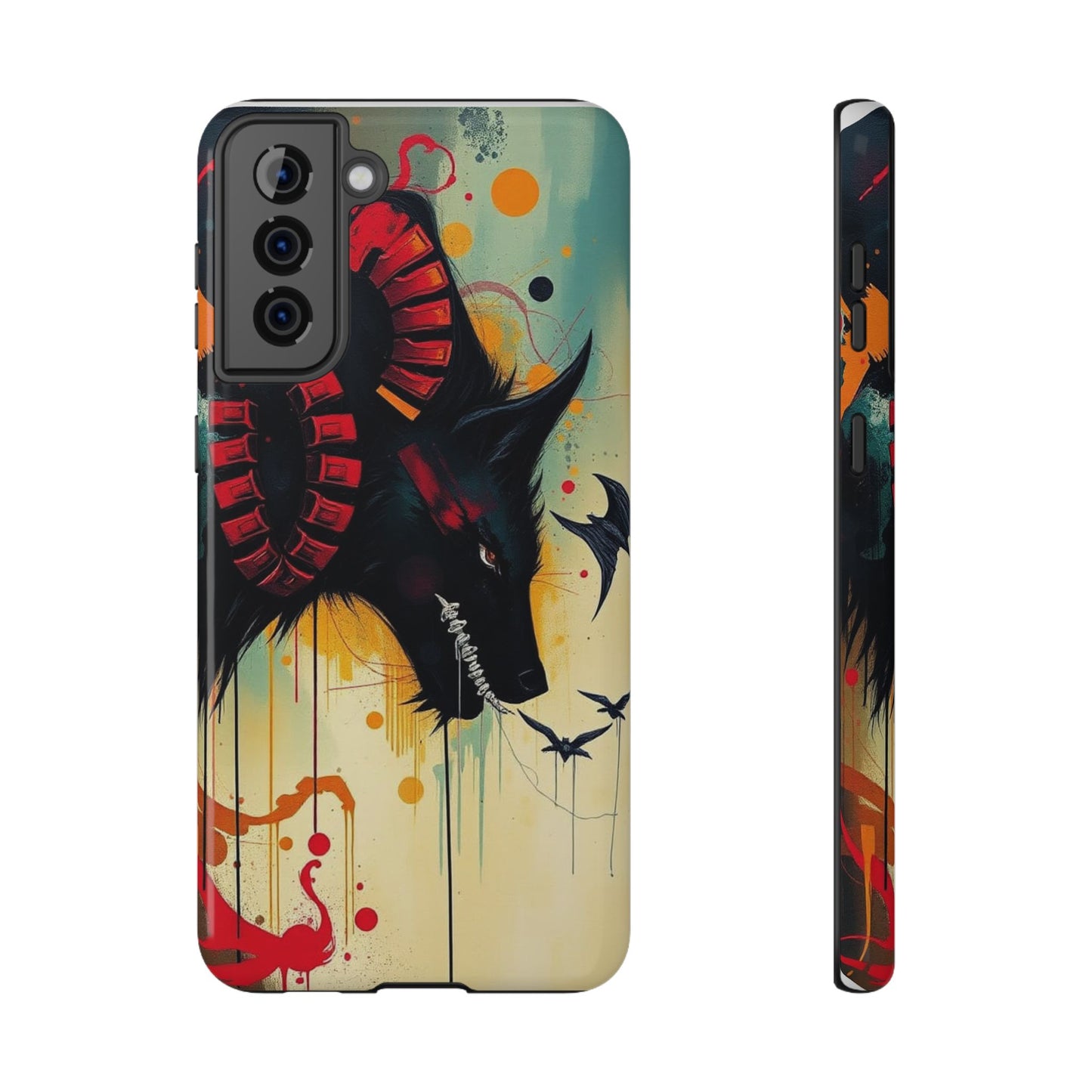" I Told My Demons About You" Art Print Cell Phone Case, Impact-Resistant Cases