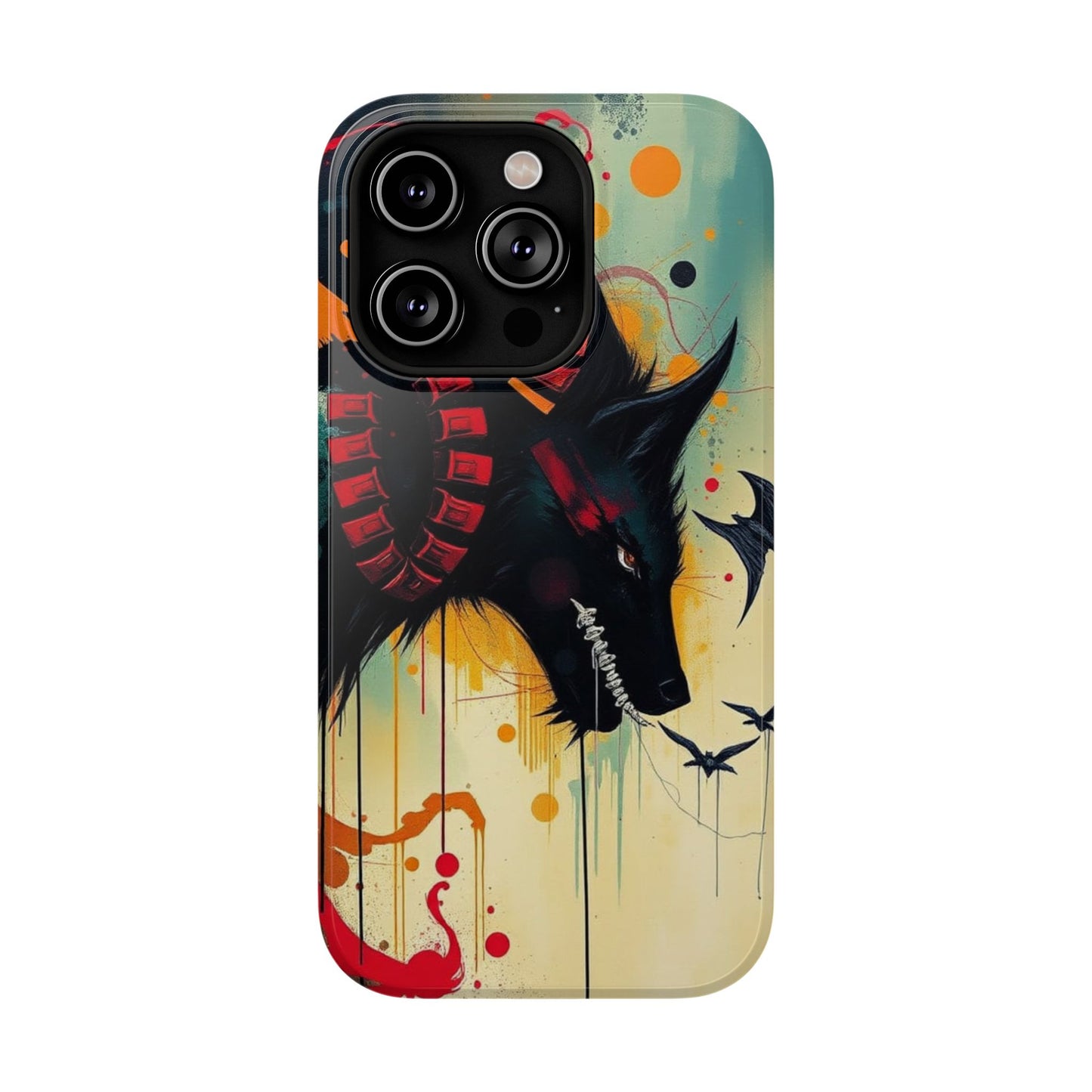 " I Told My Demons About You" Art Print Cell Phone Case, Impact-Resistant Cases
