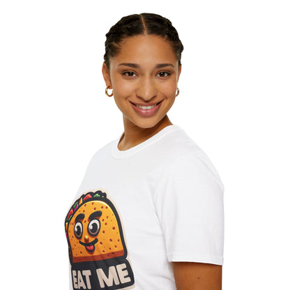 Funny Taco "Eat Me"  Unisex Softstyle T-Shirt