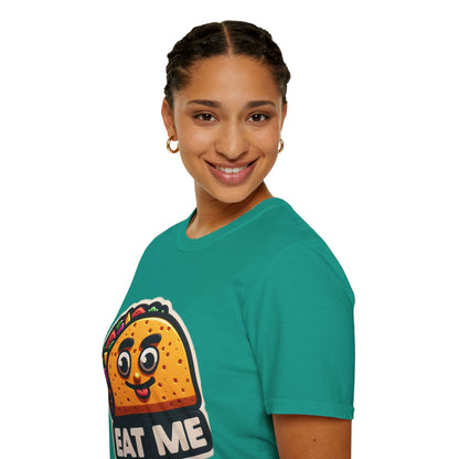 Funny Taco "Eat Me"  Unisex Softstyle T-Shirt