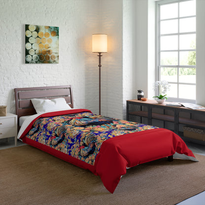 Edredón "Clucker" en blanco 