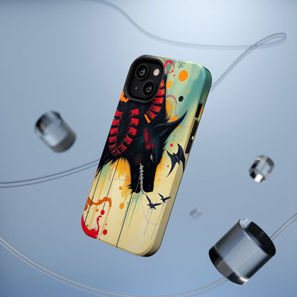 " I Told My Demons About You" Art Print Cell Phone Case, Impact-Resistant Cases