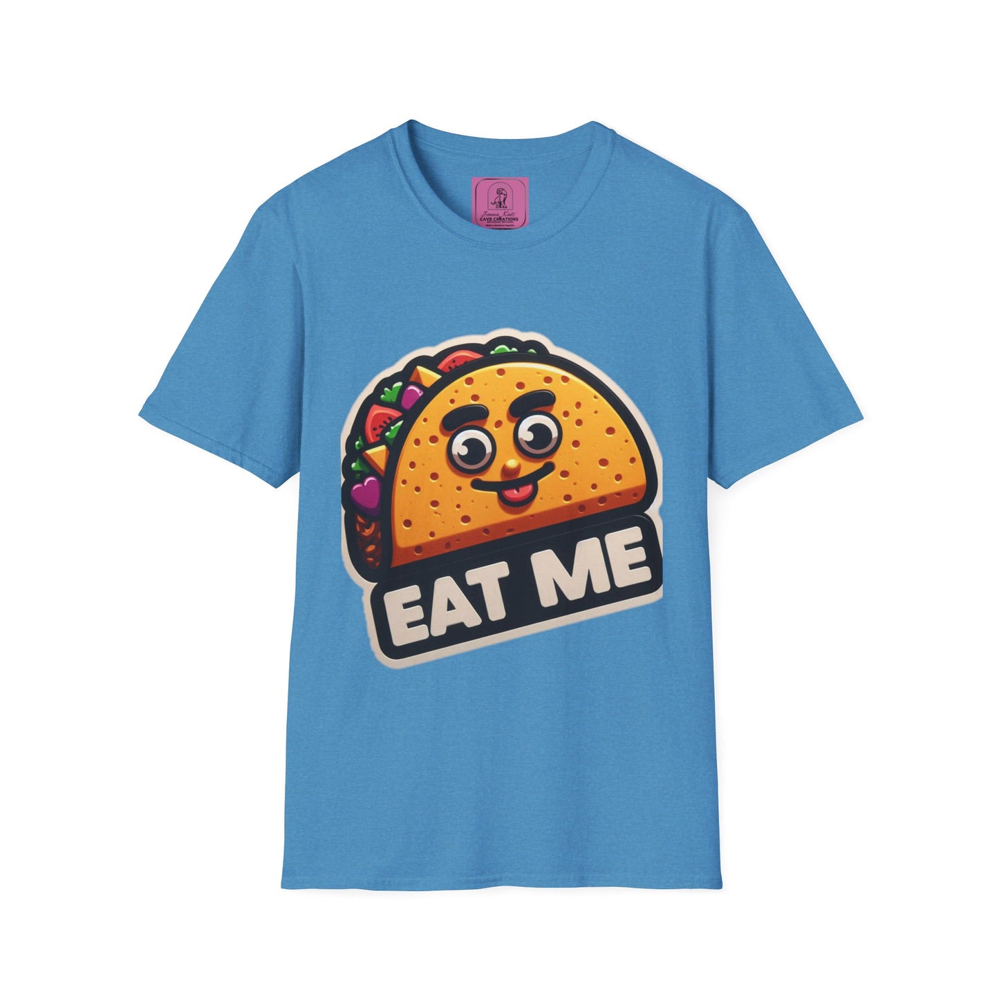 Funny Taco "Eat Me"  Unisex Softstyle T-Shirt