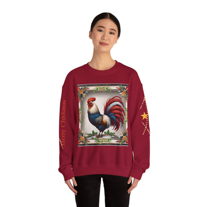 Suéter navideño unisex Merry Chickmas