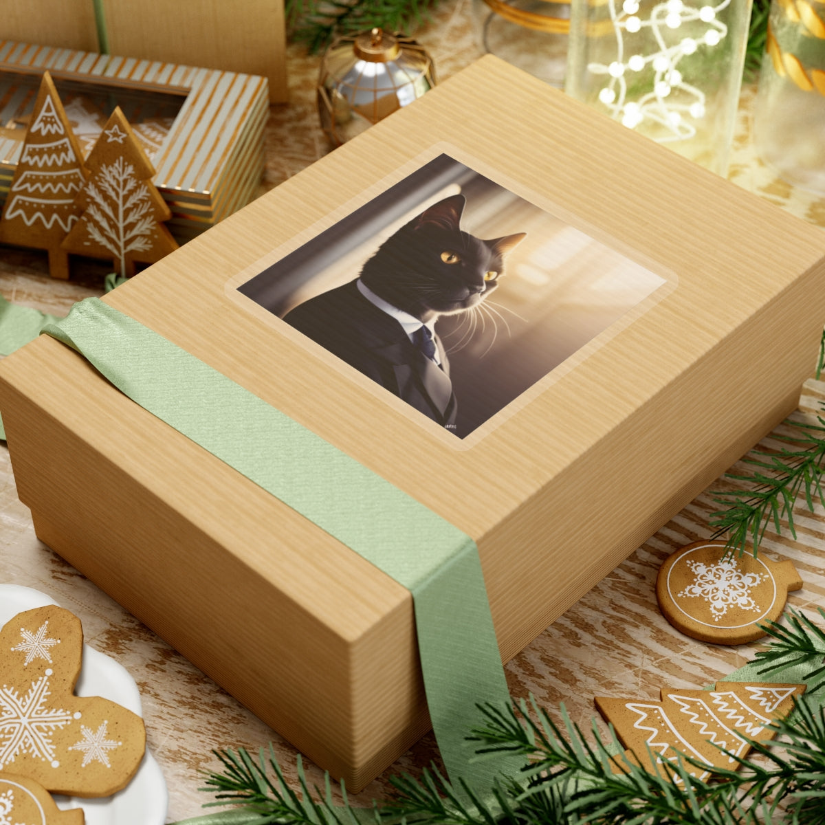 " Tom Cat" Kiss-Cut Stickers