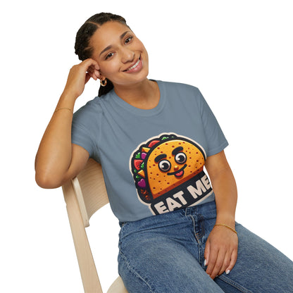 Funny Taco "Eat Me"  Unisex Softstyle T-Shirt